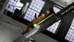 anthro anthro_penetrated big_breasts brown_body brown_fur catscratchvideos dildo dildo_insertion dildo_penetration female female_focus lalana machine machine_bondage orgasm pussy_juice second_life sound sound_effects squirt squirting tagme video voice_acted