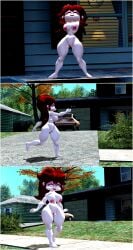 1girls 3d 3d_(artwork) barefoot completely_nude completely_nude_female female female_only friday_night_funkin full_body garry's_mod gf_fnf_fan girlfriend_(friday_night_funkin) naked naked_female nude nude_female self_upload solo solo_female walk walking
