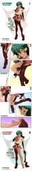 1girls boot_fetish boots comic compilation dark-skinned_female dark_skin deltora_quest deviantart deviantart_link english english_text female female_only foot_fetish foot_fetish_validation foot_fetish_with_legwear green_eyes green_hair high_heel_boots high_heels jasmine_(deltora_quest) knee_boots leather_boots leggings lingerie long_boots looking_at_viewer older_female pantyhose tall_boots text thighhighs thighs tumblr tumblr_username unknown_artist