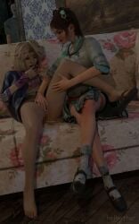 3d dbd dead_by_daylight lesbian yui_kimura