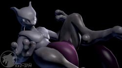 1boy 1girls 3d abdominal_bulge animated anthro anthro_on_anthro ass big_ass big_breasts big_butt bodily_fluids bouncing_ass bouncing_breasts breasts charizard close-up cum cum_in_pussy cum_inflation cum_inside cum_pool domination female kx2-sfm legendary_pokemon male mewtwo mp4 nintendo no_sound pokemon pokemon_(species) pussy source_filmmaker submissive_female video