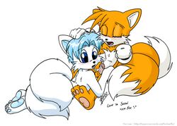 2002 fox_lee fur furry_tail male_only multiple_tails sonic_(series) tagme tail tails