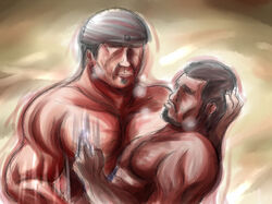 gay gears_of_war male male_only marcus_fenix multiple_males tagme yaoi