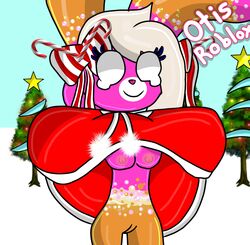 abby_hatcher_(series) breasts christmas christmas_tree color colored female female_only nick_jr nickelodeon nipples no_sex otisrobloxstudios200 outdoors outside pink_breasts pussy self_upload snow solo solo_female tagme tree trees vagina winter