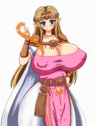 a_link_between_worlds clothed huge_breasts princess_zelda rei_no_butsu super_smash_bros. tagme the_legend_of_zelda zelda_(a_link_between_worlds)