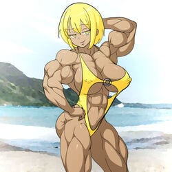 abs biceps devmgf extreme_muscles huge_breasts huge_muscles hyper_muscles muscles muscular muscular_female original thick_thighs