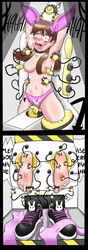 arms_behind_head jimbobadob solo_female tickle_torture tickling tickling_armpits tickling_feet tickling_machine tickling_sides vibrator vibrator_on_nipple