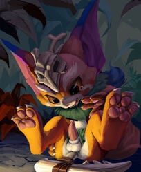 absurd_res cbd censored gnar hi_res league_of_legends male riot_games solo video_games yordle