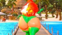 1girls 3d animated ass ass_focus back_view beach bikini bottom_heavy bubble_ass bubble_butt butt_focus disney fat_ass fat_butt female female_only ginger ginger_hair hyper hyper_ass inner_workings kate_(inner_workings) long_hair no_sound panties prevence revealing_clothes sfm short_hair tagme thick_ass thick_thighs video walk_cycle walking wavy_hair wide_hips