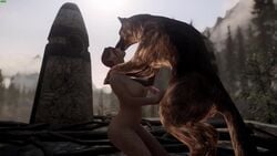 1animal 1girls 3d anilingus animal_genitalia animated ass ass_grab balls balls_deep between_breasts big_breasts breasts cowgirl_position cum cum_in_mouth cum_in_pussy cum_inside deepthroat dog doggy_style elf face_fucking female female_kissing_feral feral feral_on_human french_kiss french_kissing from_behind_position handjob head_grab humanoid interspecies kiss kissing knot knotting male namehere nipples nude nude_female nude_male oral oral_sex paizuri penis penis_grab pussy rimming skyrim sound spread_legs tattoo the_elder_scrolls vaginal_penetration video zoophilia