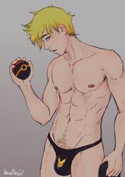 buff imsofckinlost male_only muscular nintendo pikachu pokeball pokemon pokemon_(species) umbreon underwear