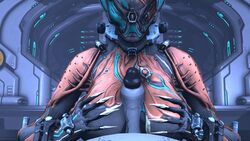 breasts duo excalibur_(warframe) female first_person_view genitals hi_res male male/female paizuri penis sex titjob unknown_artist valkyr_(warframe) video_games warframe