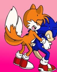 anthro auntymoira canine fox fur hedgehog interspecies male male_only mammal miles_prower multiple_males nude penis purity sex sonic_(series) sonic_the_hedgehog sonic_the_hedgehog_(series) sonic_the_hedgehog_2 standing tagme tails yaoi