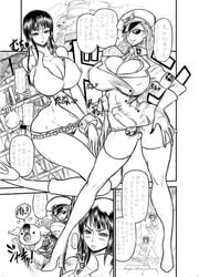 domino_(one_piece) female futanari human intersex nico_robin one_piece pre-timeskip rebis straight_hair tagme