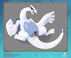 absurd_res dragon dubindore duo female feral hi_res legendary_pokémon lugia male male/female nintendo pokemon pokemon_(species) video_games