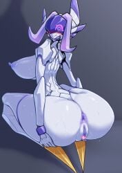 1girls anus ass big_ass big_breasts big_butt breasts busty butt censored chlorophytum darling_in_the_franxx erect_nipples female female_only gynoid large_breasts nipples pochincoff purple_anus purple_nipples purple_pussy purple_vagina pussy robot robot_girl robot_humanoid solo solo_female thick_ass thick_thighs vagina wet white_body