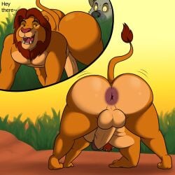 simba from disney by colossalstars