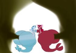 2girls aquamarine_cookie ass booty brap bubble_ass bubble_butt cookie_run cookie_run_kingdom crimson_coral_cookie fart fart_fetish farting farting_fetish fatass gem_mermaid gngmarine huge_ass huge_butt hyper hyper_ass hyper_butt mermaid mermaid_girl mermaid_tail shy upset upset_stomach wide_ass wide_butt wide_hips