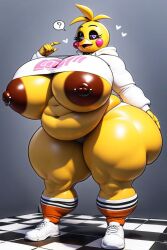 toy chica (fnaf) from five nights at freddy's by hunkbsaa