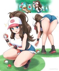 hilda (pokemon) from pokemon by canadiananiguy
