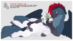 aiel alicorn alpha_bird animal_genitalia avian balls beak bodily_fluids bondage breast_milking collar crotch_breasts cuddling cum cum_inside digital_media_(artwork) dominant dominant_male duo ejaculation english_text equid equine erection feathered_wings feathers female feral genital_fluids genitals gryphon hair hi_res horn knot knotting lactating magic_collar male male/female mammal master milk miramore mythological_avian mythological_creature mythological_equine mythology nipples nonbinary_(lore) penetration penis petplay phantom_pregnancy roleplay sex simple_background size_difference submissive submissive_female text tongue vulva white_body wings