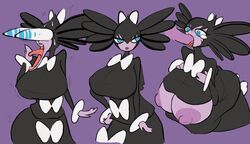 gothitelle from game freak by acrylictoon
