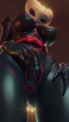 3d 3d_animation breasts hollow_knight hollow_knight:_silksong hornet_(hollow_knight) insects mayosplash rubbing_clitoris rubbing_pussy silksong sound tagme video