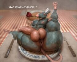 remy (ratatouille) from disney by hohohonse