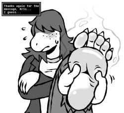 kris (deltarune) from deltarune by blarf022