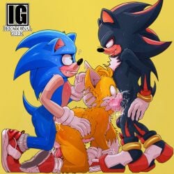1:1 absurd_res ambiguous_fluids anal anal_fluids anal_sex anthro anus aroused asphyxiation ass balls big_balls biped blue_body blue_eyes blush bodily_fluids breath canid canine choker choking clothing confusion crying cum cum_drip cum_from_nose cum_from_penis cum_in_ass cum_in_mouth cum_in_nose cum_inside cum_on_face cum_on_penis cum_splatter deep_throat double_penetration dripping ejaculation embarrassed empty_eyes erection eulipotyphlan exhausted eye_contact fainted fainted_after_sex fellatio fluffy fluffy_tail fondling_penis footwear footwear_only fox fur gay gay_male geekirrational genital_fluids genitals gesture gloves group group_sex hand_gesture handjob handwear head_grab hedgehog hi_res humanoid irrationalgeek jewelry larger_anthro larger_male looking_at_another male male/male male_penetrated mammal mostly_nude multicolored_body multicolored_fur neck_bulge necklace oral oral_penetration orange_tail orgasm penetration penile penile_penetration penis penis_grab penis_in_mouth pointing pointing_at_self question_mark questionable_consent saliva saliva_on_balls saliva_on_penis saliva_string sega sex shadow_the_hedgehog shaking shoes shoes_only simple_background simultaneous_orgasms size_difference smaller_anthro smaller_male socks sonic_(series) sonic_the_hedgehog sonic_the_hedgehog_(film) sonic_the_hedgehog_(series) spitroast tail tails tails_the_fox tears threesome trembling trio white_body white_fur yaoi yellow_body yellow_fur