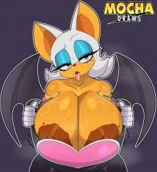 rouge the bat from sonic (series) by cross samax