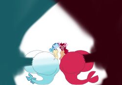 2girls aquamarine_cookie ass booty brap bubble_ass bubble_butt cookie_run cookie_run_kingdom crimson_coral_cookie fart fart_fetish farting farting_fetish fatass gem_mermaid gngmarine huge_ass huge_butt hyper hyper_ass hyper_butt mermaid mermaid_girl mermaid_tail shy upset upset_stomach wide_ass wide_butt wide_hips