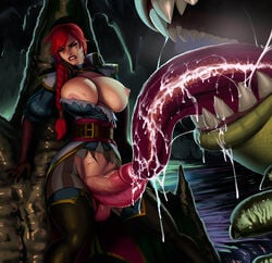 1futa aka6 areolae big_balls big_breasts big_penis bilgewater_series captain_fortune captured closed_eyes clothed clothing cock_and_ball_torture functionally_nude futa_focus futa_urethral_insertion futanari huge_breasts huge_cock league_of_legends long_tongue miss_fortune mostly_clothed nipples penilingus red_hair saliva saliva_drip saliva_string solo_focus sweat sweatdrop tahm_kench teeth_clenched urethral urethral_bulge urethral_insertion urethral_licking urethral_penetration urethral_stretching urethral_tonguing