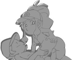 ambiguous_penetration animated ass color cowgirl_position female_on_top grabbing_own_ass hand_on_ass hilbert_(pokemon) hilda_(pokemon) human loop pokemon simple_background tagme transparent_background w.t.dinner