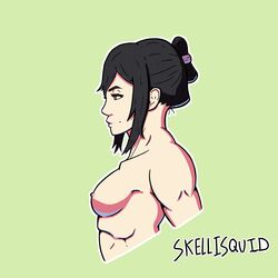 black_hair breasts morag_ladair_(xenoblade) nude skellisquid tagme xenoblade_(series) xenoblade_chronicles_2