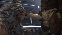 3d 3d_(artwork) absurd_res alien balls cheap-wazoo digital_media_(artwork) duo fellatio foreskin gay genitals hi_res holding_penis humanoid_genitalia humanoid_penis krogan licking looking_at_another looking_at_partner male male/male male_only mass_effect multi_balls multi_genitalia muscular muscular_male nude open_mouth oral penile penis penis_lick retracted_foreskin rooking sex solo_focus source_filmmaker tongue tongue_out uncut urdnot_grunt video_games yaoi