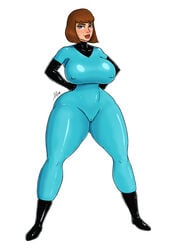 allop big_breasts cameltoe danny_phantom huge_ass huge_breasts madeline_fenton milf nickelodeon purple_eyes skin_tight thick_thighs voluptuous wide_hips