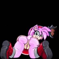 amy_rose female knotalot presenting_pussy solo sonic_(series) sonic_the_hedgehog_(series)