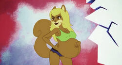 callie_(furry_force) canon_pregnancy collegehumor fur furry furry_force furry_only pregnant production_studio_for_tv_series