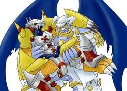 2_wings digimon digimon_(species) dynasmon male_only royal_knights tagme wargreymon wings