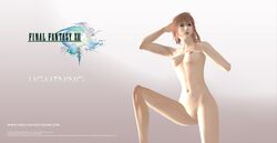 devonsniegowski94 eclair_farron final_fantasy final_fantasy_xiii naked nude shaved_pussy vagina