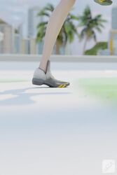 3d animated blender breasts brown_hair female leta no_sound overwatch sagging_breasts short_hair tracer video