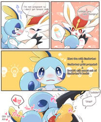 1boy 1girls 2021 5:6 absurd_res anthro baby_bottle blue_eyes blush bodily_fluids cinderace closed_eyes comic crying dialogue duo english_text female female_cinderace female_on_bottom female_pokemon femsub fur heart hi_res lagomorph larger_female male male/female male_on_top male_pokemon male_pokemon/female_pokemon maledom mammal nintendo on_bottom on_top open_mouth pokémon_(species) pokemon pokemon_ss prrrrrrmine semi-anthro sex simple_background size_difference smaller_male sobble tears text thought_bubble video_games white_background white_body white_fur