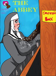 abbey blasphemy blowjob christianity cumshot huge_breasts huge_cock nun religion