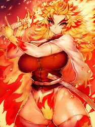 rengoku kyoujurou from demon slayer by fumio (rsqkr)