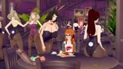 3d 6+girls ann_takamaki ass beer bunny_ears bunny_girl bunnysuit condom dildo easter easter_egg empressaria female fishnet_stockings fishnets haru_okumura huge_ass huge_breasts kasumi_yoshizawa kujikawa_rise large_ass large_breasts makoto_niijima pancake pantyhose persona persona_3 persona_4 persona_5 playboy_bunny sadayo_kawakami sakura_futaba staring_at_breasts sumire_yoshizawa yukari_takeba