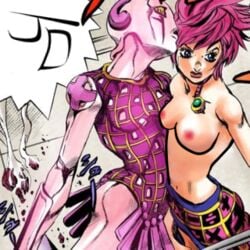 edit edited female hirohiko_araki jojo's_bizarre_adventure notorious_b.i.g spice_girl stand_(jjba) trish_una vento_aureo