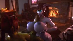 3d animated big_breasts big_penis blizzard_entertainment draenei draenei_female female futa_on_female futanari glowing_eyes goblin goblin_(warcraft) goblin_futanari intersex larger_female mp4 paizuri radroachhd size_difference smaller_futanari sound tagme video world_of_warcraft