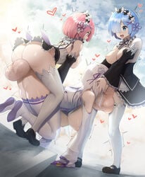 1girls 2futas anal anal_sex balls_in_motion big_ass big_balls big_breasts big_butt big_penis blowjob blue_eyes blue_hair boss_and_subordinate breasts breasts_out cheating cleavage clothed_rape clouds corruption deep_blowjob deep_throat deepthroat doggy_style double_penetration dress dress_lift edit emilia_(re:zero) eyebrows fellatio femsub forced_oral full-package_futanari futa_on_female futadom futanari futanari_penetrating gigantic_balls gigantic_penis gigantic_testicles hair hair_band hair_ornament hair_over_one_eye heart holding_head holding_hips huge_ass huge_balls huge_breasts huge_cock irrumatio long_hair long_sleeves looking_at_partner looking_down maid maid_uniform mostly_clothed netorare nipples open_mouth oral oral_penetration oral_sex penises_touching ram_(re:zero) rape re:zero_kara_hajimeru_isekai_seikatsu red_eyes red_hair rem_(re:zero) sex short_hair siblinds sinensian sisters sky spitroast testicles thick_thighs thighhighs thighs threesome thrusting thrusting_into_ass thrusting_into_mouth tongue two_on_one uncensored veiny_penis veiny_testicles white_hair