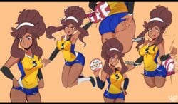 ass_slap mari mari(tiaramisstsu) tiaramisstsu volleyball workout